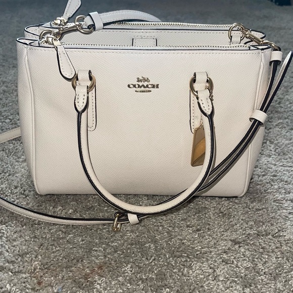 Coach Handbags - Beautiful Coach Bag in gorgeous Chalk Color! Excellent Condition like New